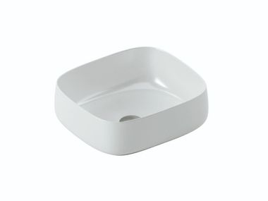 Countertop rectangular ceramic washbasin COGNAC QUADRO 46 Artceram