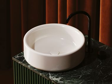 Artceram, WON Lavabo rotondo da appoggio in ceramica