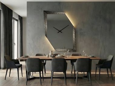 Wall-mounted clock COMETA Arte Riflessa