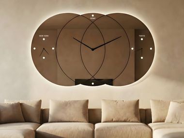 Wall-mounted clock UNIVERSO Arte Riflessa