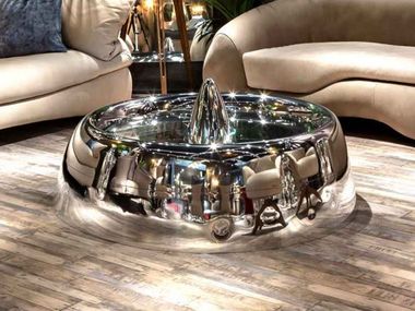 Round central coffee table AIR-TAV0073 Arteinmotion