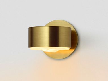 LED metal outdoor wall lamp OCCHI FIXED Articolo Studios
