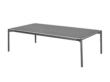 Rectangular low garden side table AMBIENCE Artie
