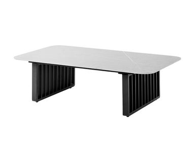 Rectangular Sintered stone garden side table GAP Artie