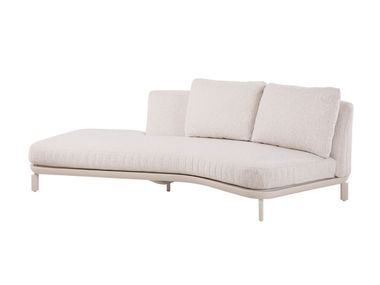 Curved fabric garden sofa OLIVER Artie