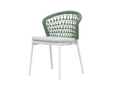 Garden chair with integrated cushion VERONA Artie