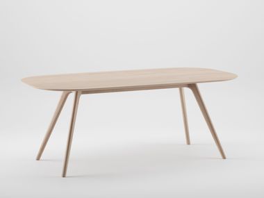 Solid wood dining table COCO Artisan