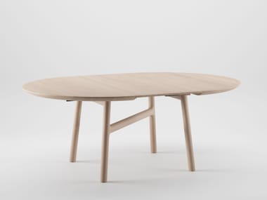 Tavolo allungabile da pranzo in legno massello DASH Artisan