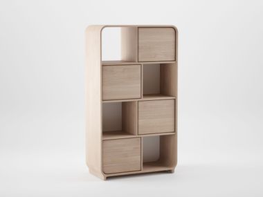 Solid wood bookcase ENY Artisan