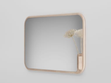 Artisan, MUSE Specchio in legno massello con cornice