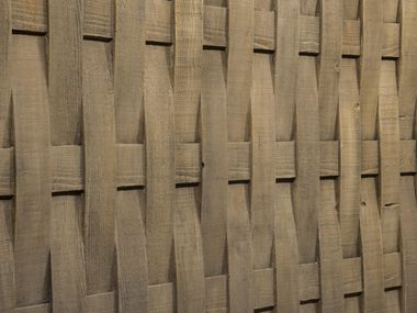 Glass-fibre 3D Wall Cladding with wood effect BOHEMIA Artstone Panel Systems