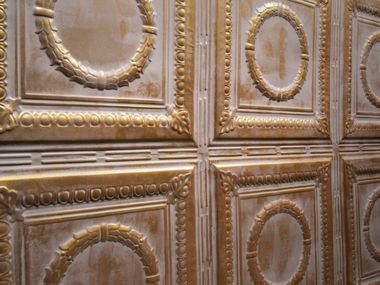 Indoor/outdoor glass-fibre 3D Wall Panel BOIS Artstone Panel Systems