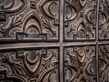 Indoor/outdoor glass-fibre 3D Wall Panel FONTENAY Artstone Panel Systems