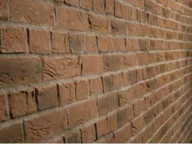 Indoor/outdoor glass-fibre 3D Wall Panel with brick effect LADRILLO BRECON Artstone Panel Systems