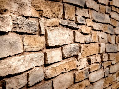 Indoor/outdoor glass-fibre 3D Wall Panel with stone effect SILLAREJO Artstone Panel Systems