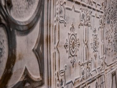 Indoor/outdoor glass-fibre 3D Wall Panel VICTORIAN Artstone Panel Systems