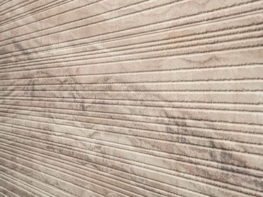 3D Wall Cladding with travertine effect VOLKORN TRAVERTINE Artstone Panel Systems