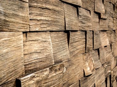 3D Wall Panel with wood effect WOOD BARBADOS Artstone Panel Systems