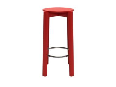 Backless wooden stool EDDIE Artu