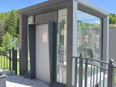 Aufzug für öffentliche Gebäude TESYX ORION SERIES Ascensori Servizi