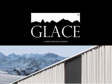 Bardage Acier à effet aléatoire et nervures anguleuses  en 3 profils GLACE Ateliers 3S
