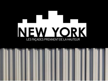 Bardage Acier à effet de relief 3D en 3 profils NEW YORK Ateliers 3S
