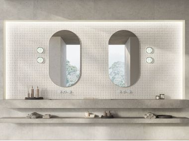 Porcelain stoneware 3D Wall Cladding with concrete effect BOOST VISION Atlas Concorde