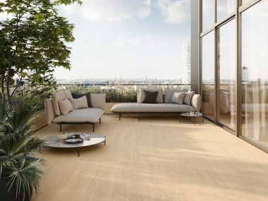 Pavimento per esterni in gres porcellanato effetto legno LOG SELECT Atlas Concorde