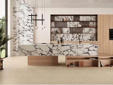 Atlas Plan, CALACATTA VIOLA Rivestimento in gres porcellanato effetto marmo