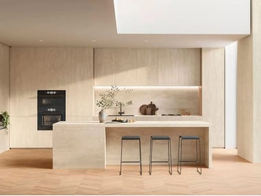 Atlas Plan, TRAVERTINO NAVONA WHITE Rivestimento in gres porcellanato effetto marmo