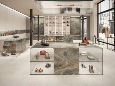 Atlas Plan, ZEPHYR Rivestimento in gres porcellanato effetto marmo