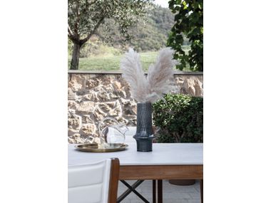DAKOTA Rectangular porcelain stoneware garden table By Atmosphera