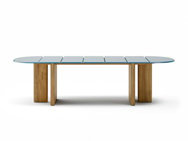 Gartentisch aus Lavastein MATERIA Atmosphera