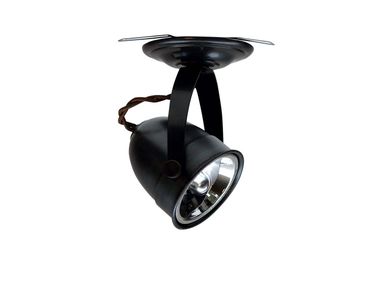 Faretto orientabile in ottone COMÈTE ROSAS WITH SPRINGS Authentage Lighting