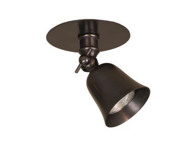 Faretto a LED orientabile in ottone a soffitto FLEURE DISC WITH SPRINGS Authentage Lighting