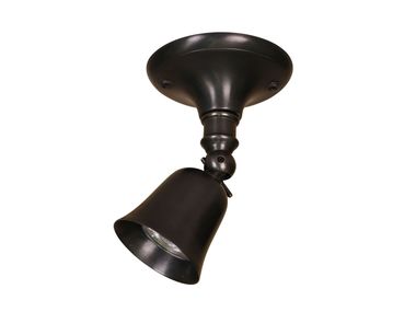 Faretto orientabile a LED in ottone a soffitto FLEURE MOUNTED BASE Authentage Lighting