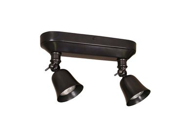 Faretto multiplo orientabile a LED in ottone FLEURE ON ROUNDED PROFILE Authentage Lighting