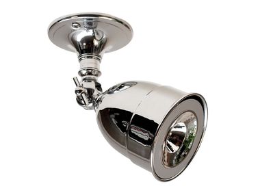 Faretto a LED orientabile in ottone a soffitto POIRE MOUNTED BASE Authentage Lighting