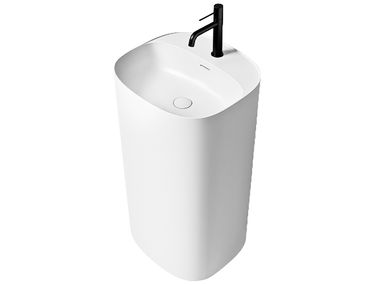 Rectangular freestanding Solid Surface washbasin FREESTANDING BASIN Axa