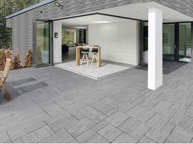 Concrete paving block ARGENTA DRENOPAV BAGATTINI