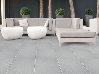 Reconstructed stone outdoor floor tiles BEOLA 50X50 BAGATTINI