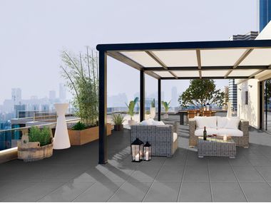 Reconstructed stone outdoor floor tiles BEOLA 60X40 BAGATTINI