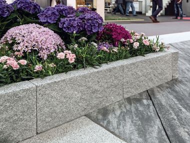 Concrete street curb CORDOLO 7 PIETRA BAGATTINI