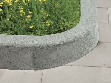 Concrete street curb CURVA 12/15 BAGATTINI