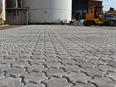 Concrete paving block HULK® QUARZO BAGATTINI