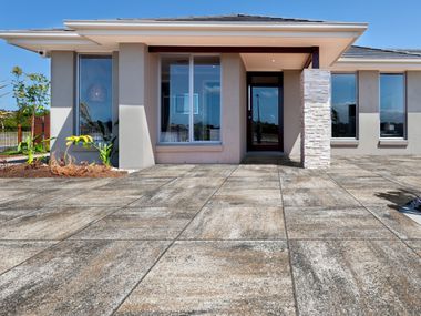 Reconstructed stone outdoor floor tiles MEGA 60X60 BAGATTINI