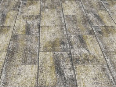Concrete outdoor floor tiles PIASTRA 25X50 NATURA BAGATTINI