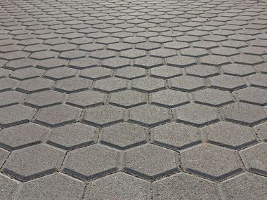 Concrete paving block TRIS DRENOPAV BAGATTINI