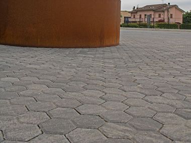 Concrete paving block TRIS GRANITI BAGATTINI