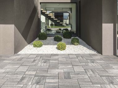 Concrete paving block VERONA PLAIN BAGATTINI